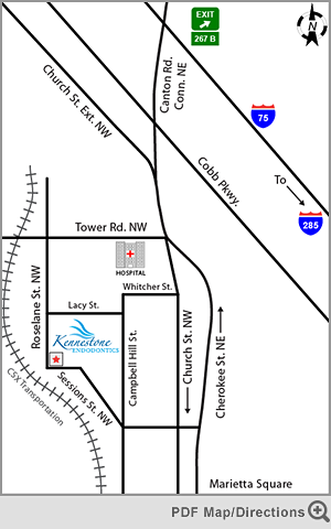 direction to Kennestone Endodontics